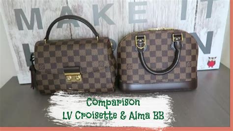 louis vuitton croisette vs alma bb|Louis Vuitton Croisette vs Alma BB .